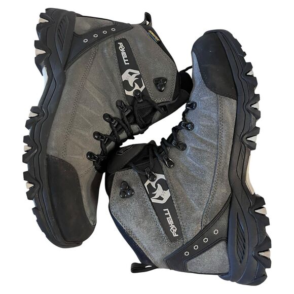 Foxelli Mens 11.5M Hiking Boot Waterproof Breathable & Lightweight Suede Leather - Picture 8 of 11